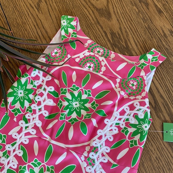 NWT Lilly Pulitzer women silk dress - Picture 2 of 10